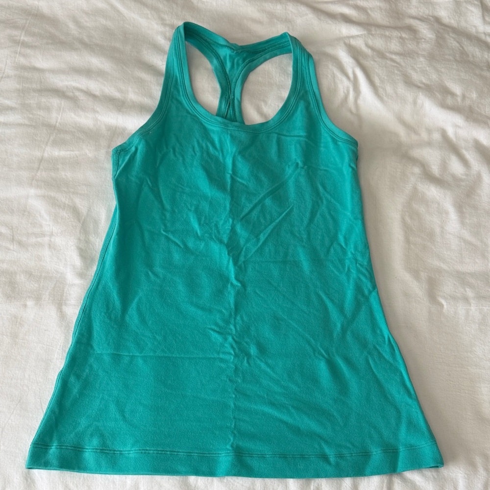 lululemon athletica Teal Racerback Tank